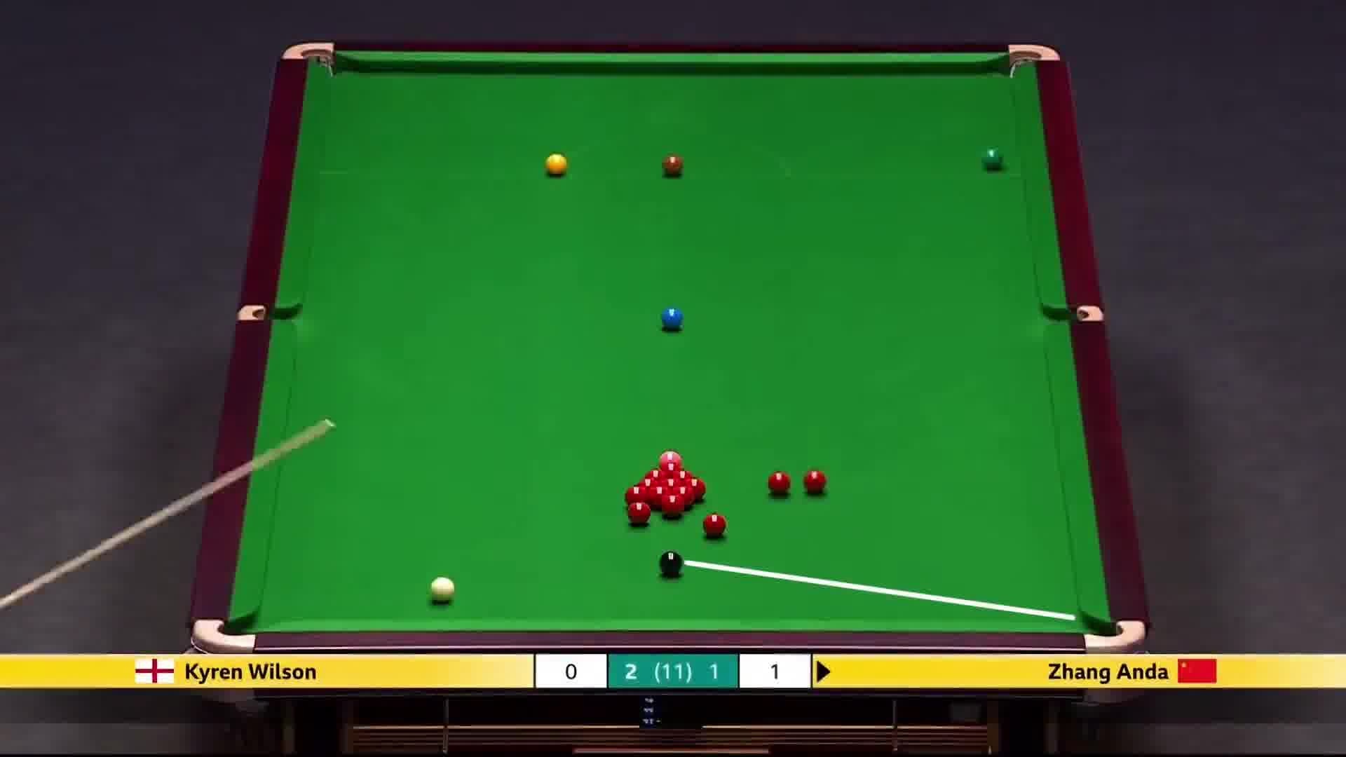 张安达还是有点东西在身上的，不过这是什么杆法