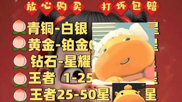 王者荣耀代练代打价格表，小国标，金标，巅峰赛，荣耀王者，都能打，有需要的板板可以私聊详谈，同行点赞即