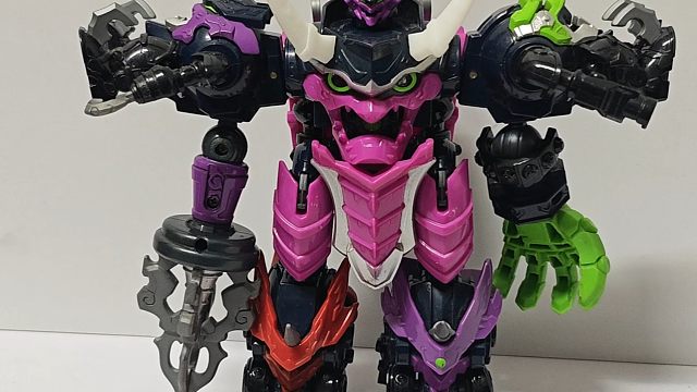 奥迪双钻果宝特攻3 三代魔霸天王合体玩具