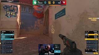 CSBOY看寒王frozen 一己之力四殺完成1v2殘局，帶領(lǐng)FaZe絕地翻盤！
