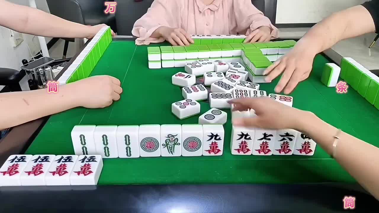 这麻将运气不来打的好无敌，好运来