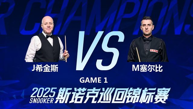 希金斯 VS 塞尔比 2025斯诺克巡回锦标赛 第二阶段 肖国栋解说 下半场