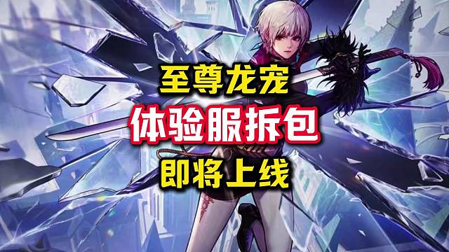 体验服最新拆包，至尊龙宠即将上线。