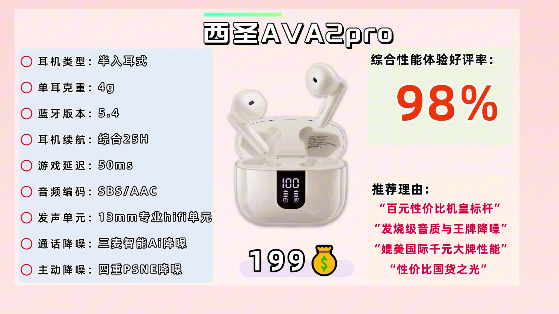 2025百元蓝牙耳机横评，入耳式，半入耳式蓝牙耳机评测推荐