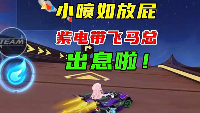 紫电带飞马总？出息啦！