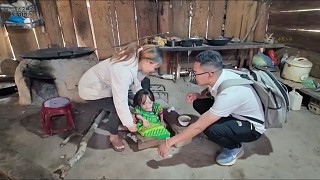20歲女人身高僅30cm，智商10歲的她嫁1.7m丈夫，每天被丈夫逼著生孩子，她終于懷孕? ? ?