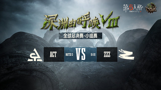 ACT vs ZZZ COA8小组赛