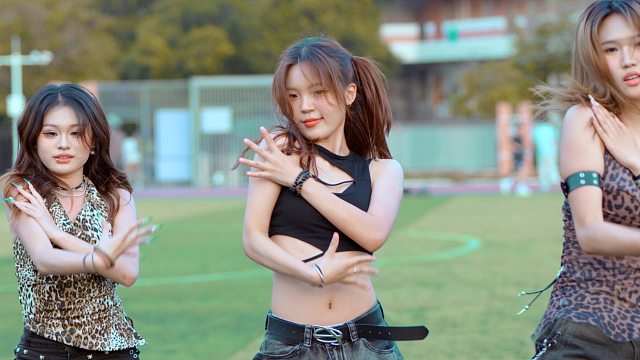 boyi美晕！华农随舞 meovv body 劲舞团滴神 kpop