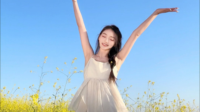 春天最适合跳可爱的舞了！