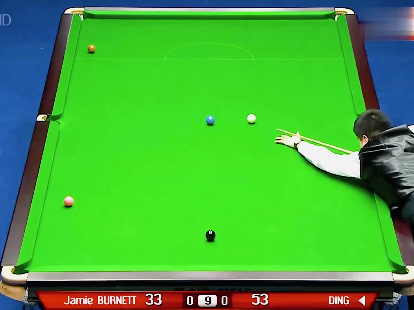 丁俊晖神仙球绝杀，玩的就是心跳