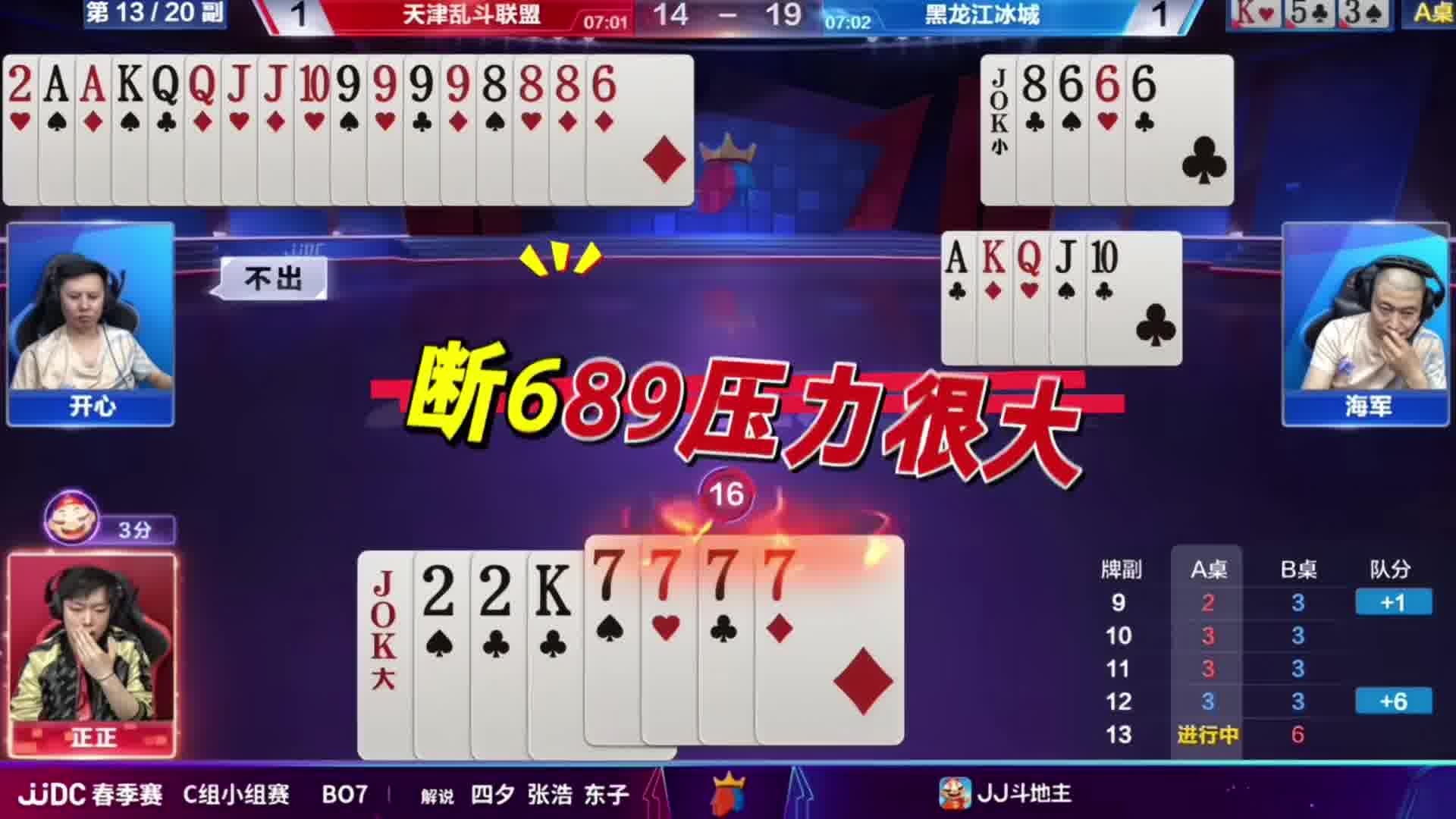 断689压力很大