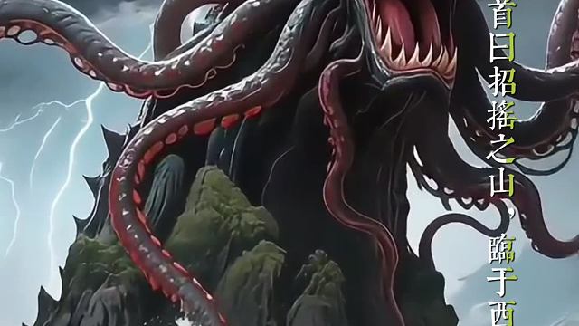 山海经第一卷南山经制作中，想象力，晋代郭璞注释