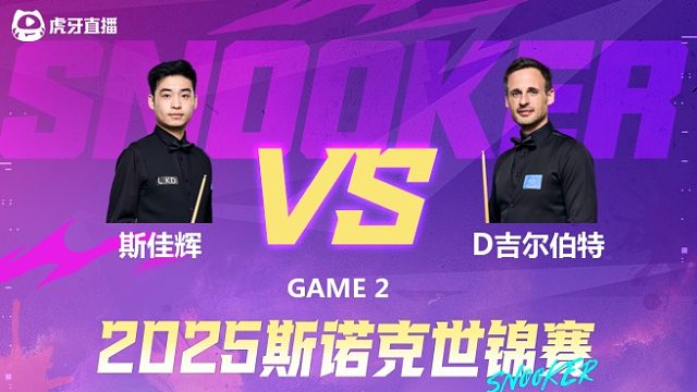 斯佳辉VS大卫·吉尔伯特  2025斯诺克世锦赛 第二阶段下半场 小豪解说