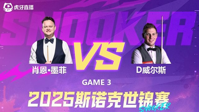 肖恩·墨菲VS丹尼尔·威尔斯 2025斯诺克世锦赛 第一阶段 清流
