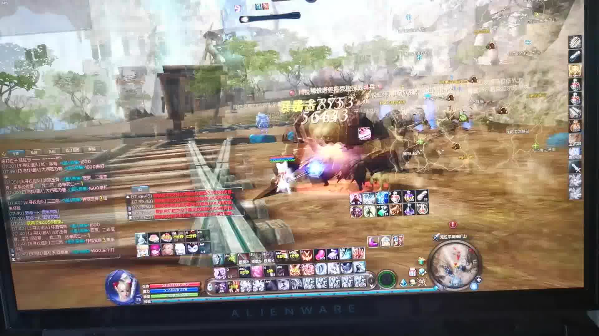 打打证物怪：天族小水剑自娱自乐