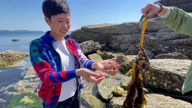 大连獐子岛海之约民宿出门就是金沙滩浴场，自家有游艇出海观光海钓！