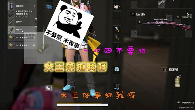 大王你来抓我呀