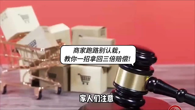 商家跑路别认栽！教你一招拿回三倍赔偿