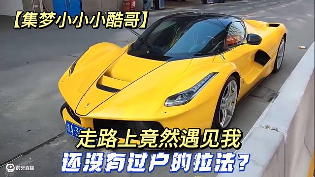 【集梦小小小酷哥】走路上竟然遇见我还没有过户的拉法？