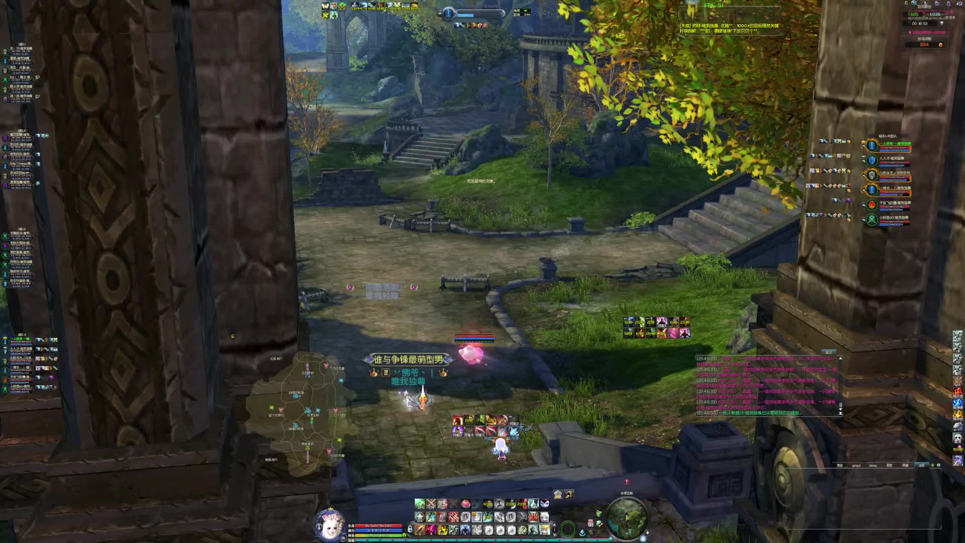 永恒之塔老区剑星呼啦圈，飓风单混的激情-40