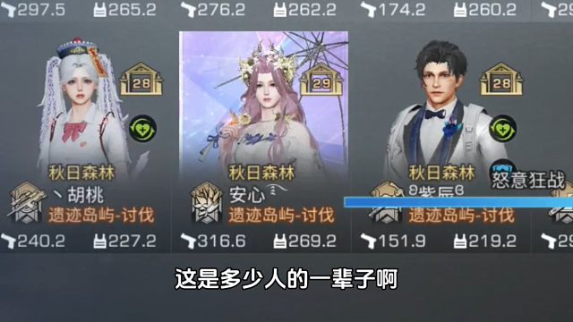 多少人的一辈子？氪金大佬攻击力316