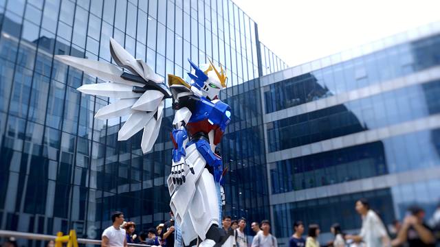 自制2.5米高达,零式系统启动！