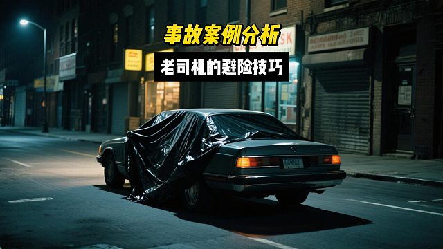夜间开车，老司机的避险技巧，值得学习