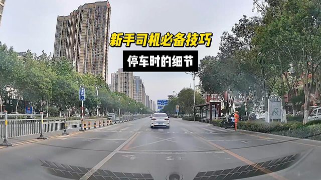 新手司机必备技巧，停车时的细节