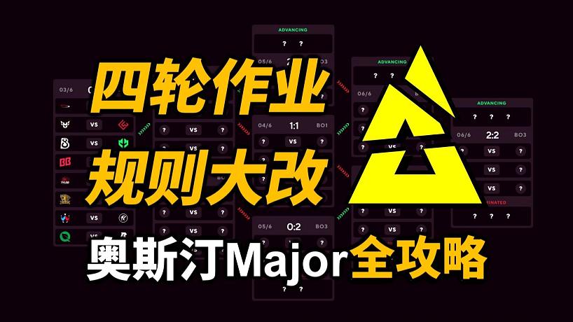 【CS2】奧斯汀Major競猜全攻略！規(guī)則大改！作業(yè)更加難做！
