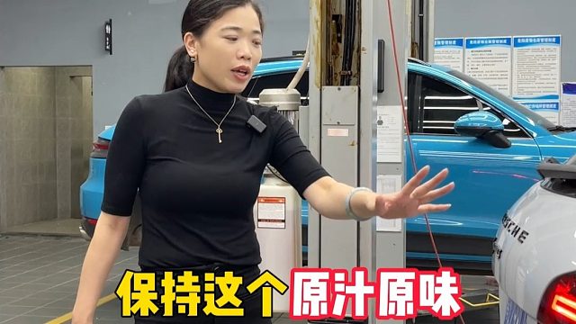广昌保时捷的车间全是车