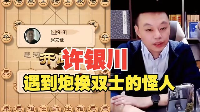 许银川遇到怪人，开局炮打士？