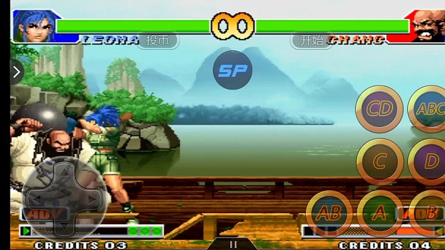 拳皇98手机触屏顶尖操作