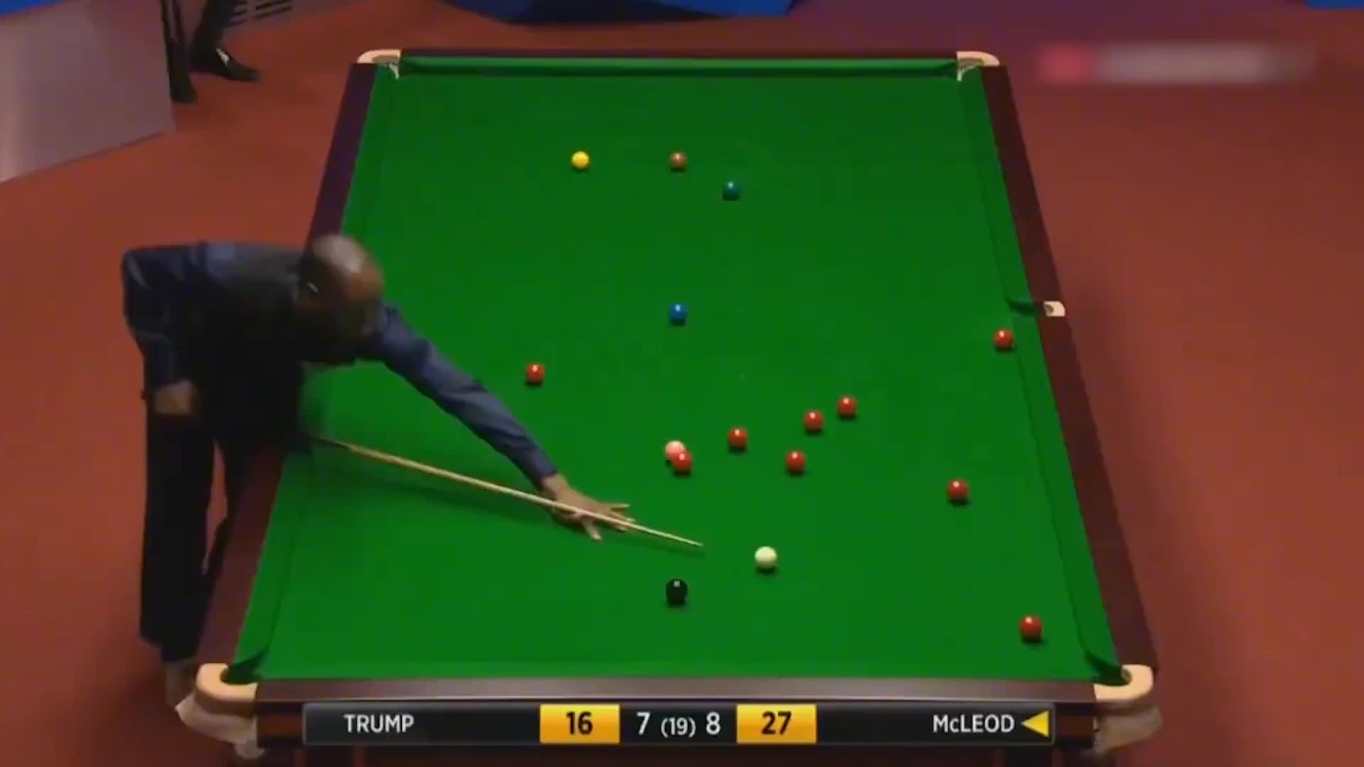 第2集：斯诺克史上最准黑人！全程0走位有角度就打，小特被打的噘嘴