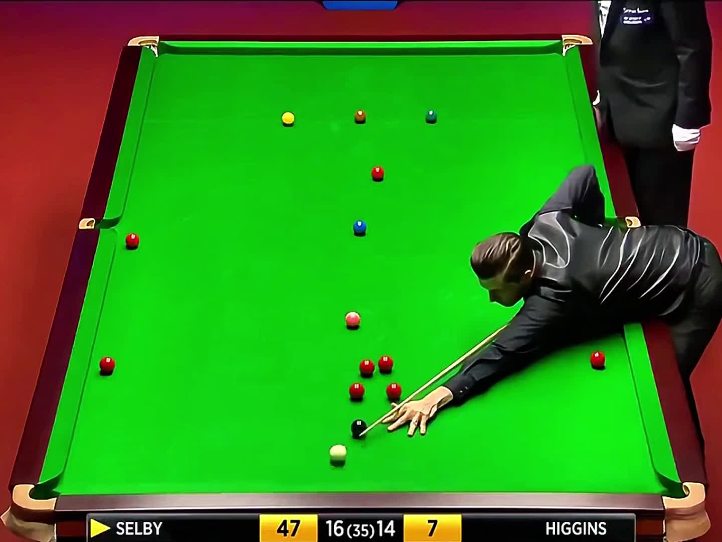 塞尔比“引火上身”的击球，葬送掉了大好局面