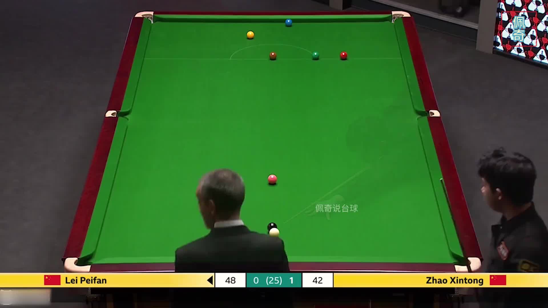 准神与准神的对抗有多刺激，赵心童世锦赛最疯狂进攻 ，互彪准度(3)