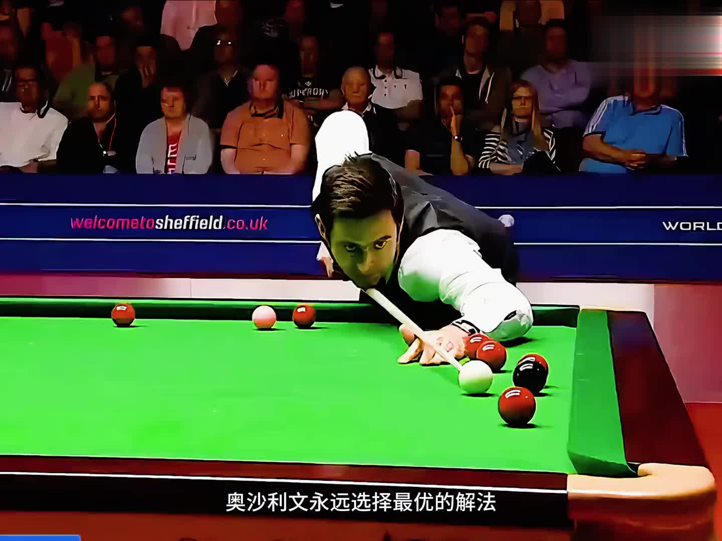 奥沙利文无法复制的神仙球，六边形战士没有短板 (2)