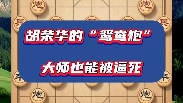 胡荣华的“鸳鸯炮”，大师也能被逼死