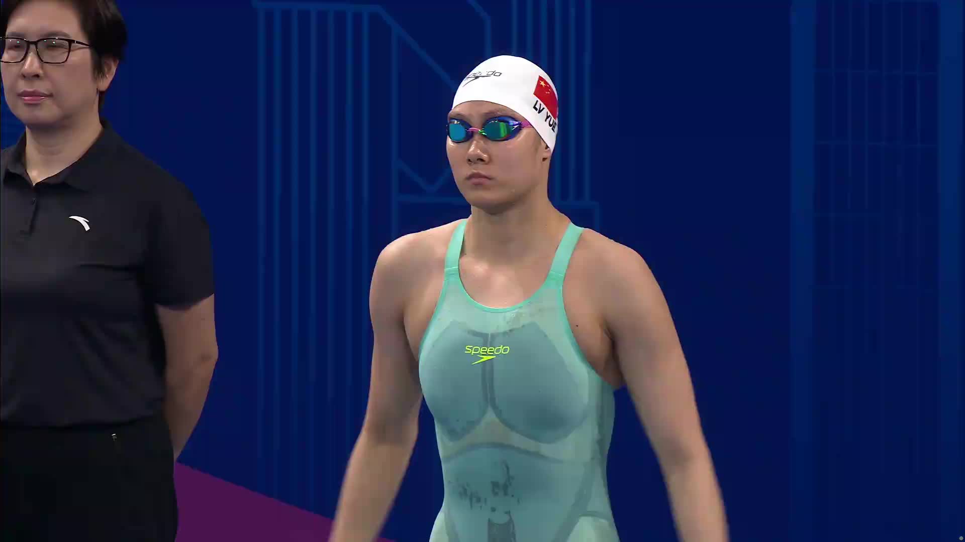 女子50米自由泳半决赛