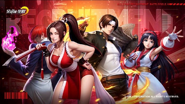 草薙京的招，霸王丸的刀，马可的炮，SNK正版授权三IP全员觉醒！