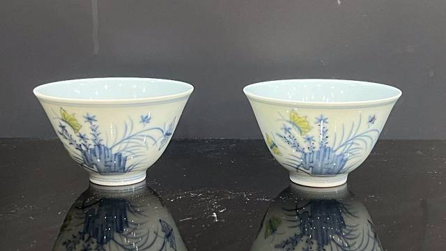 #原创视频 #收藏品 #原创 明代成化斗菜三秋杯