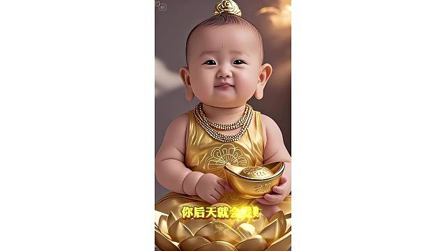 这样的萌娃真的萌到我了