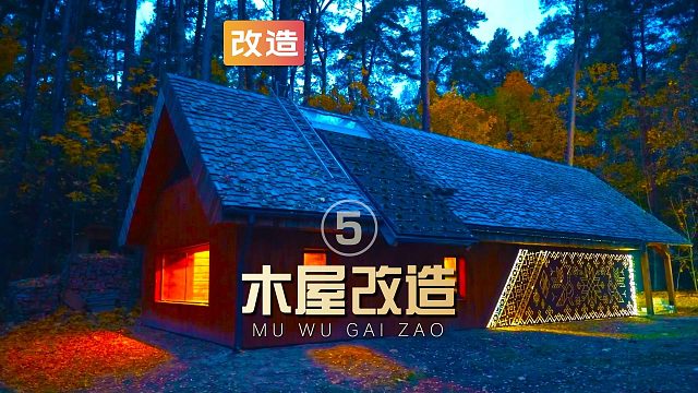 汤姆买下一间废弃木屋翻新改造，不仅配备全景天窗还有恒温酒窖 （第五集）