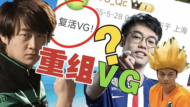 VG重组的难道是Maybe的队？以皮鞋为核心？教练是rOtk吗？