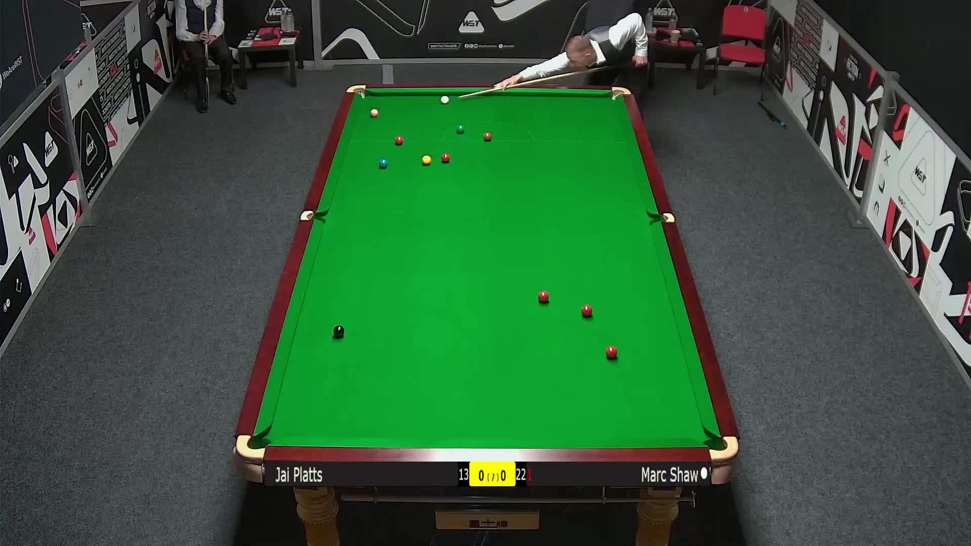 马克·肖VS杰·普氏 2025斯诺克欧洲Q School清流