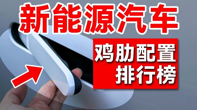 5大让人吐血的难用配置吐槽，隐藏式门把手、全景天幕，车企为什么要开发这些难用功能？