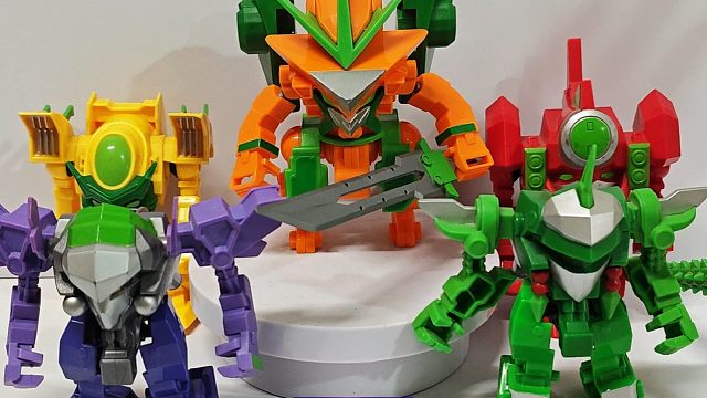 奥迪双钻果宝特攻1果元天尊合体玩具 椰子尊玩具