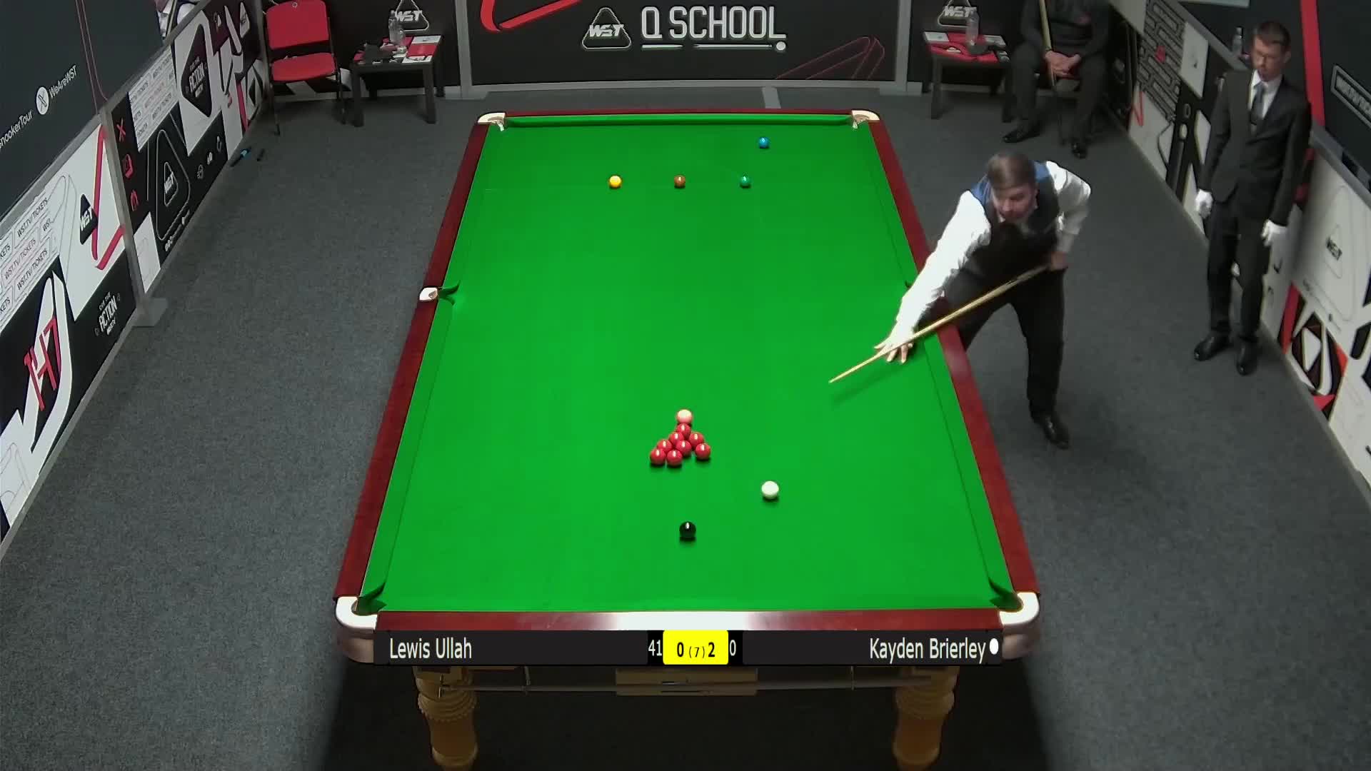 凯登·布里尔利  VS  刘易斯·乌拉  2025斯诺克欧洲Q School清流