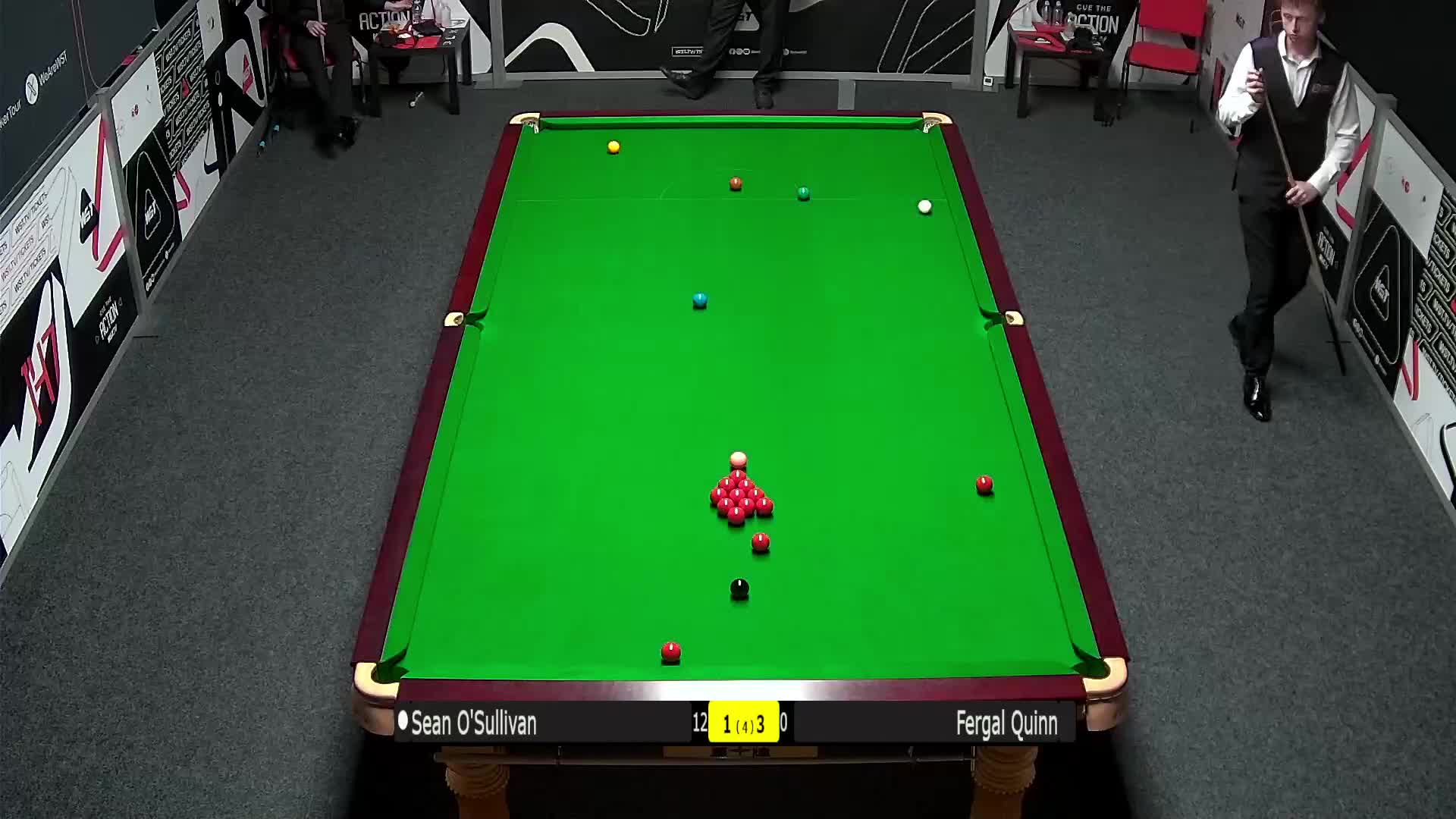 弗盖尔·奎因  VS  希恩·奥沙利文  2025斯诺克欧洲Q School清流