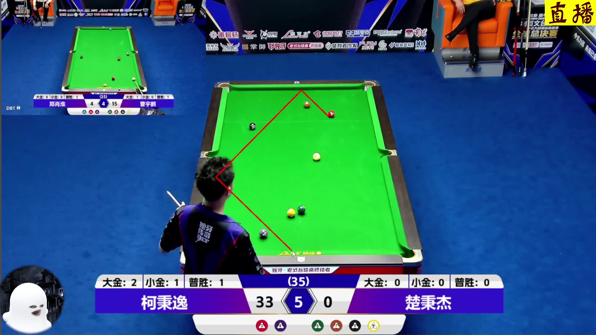 独牙500W 楚秉杰vs柯秉逸（1）