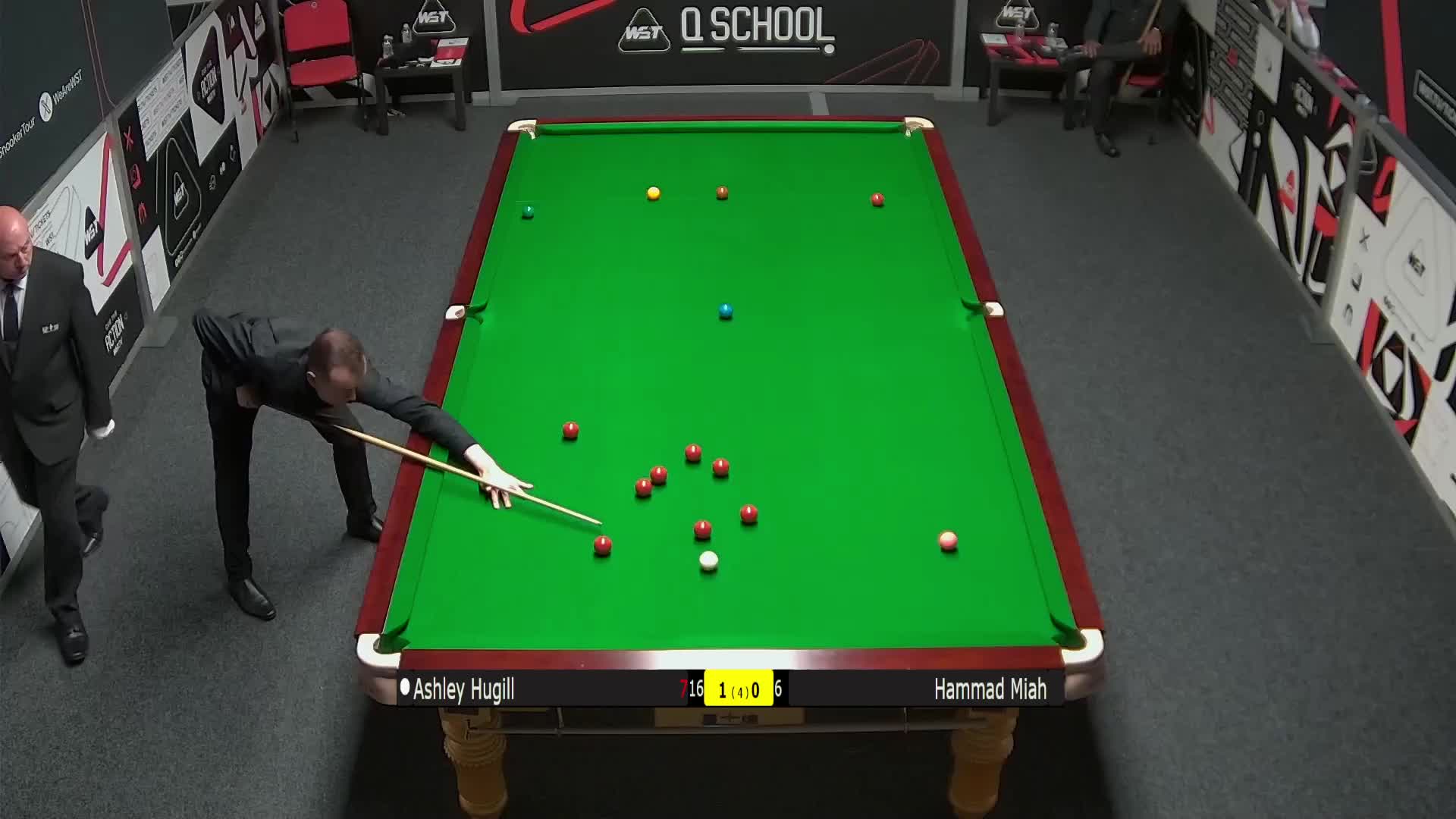 米亚赫vs赫吉尔 2025斯诺克欧洲Q School清流
